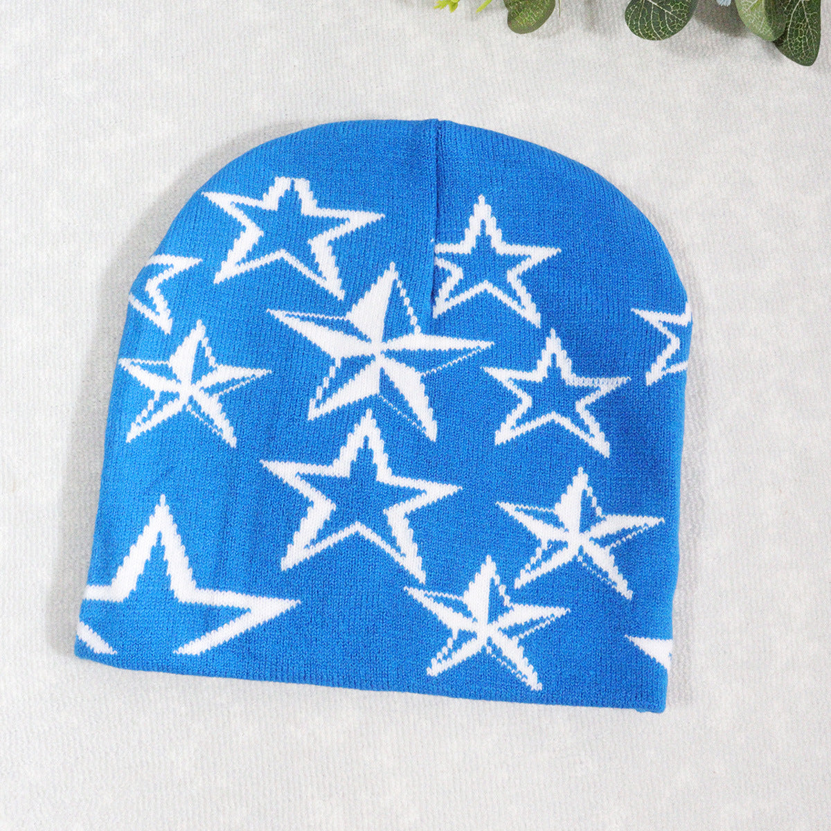 Wholesale Y2K Jacquard Knitted Hat Little Star Woolen Hat