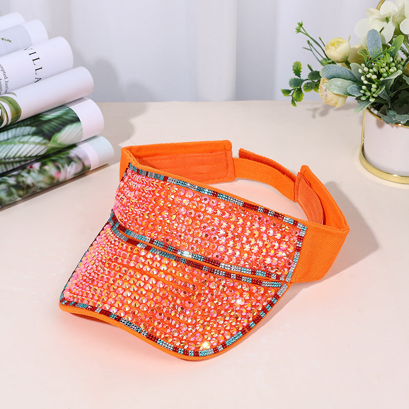 Wholesale Rhinestone Inlaid Diamond Hollow Cap