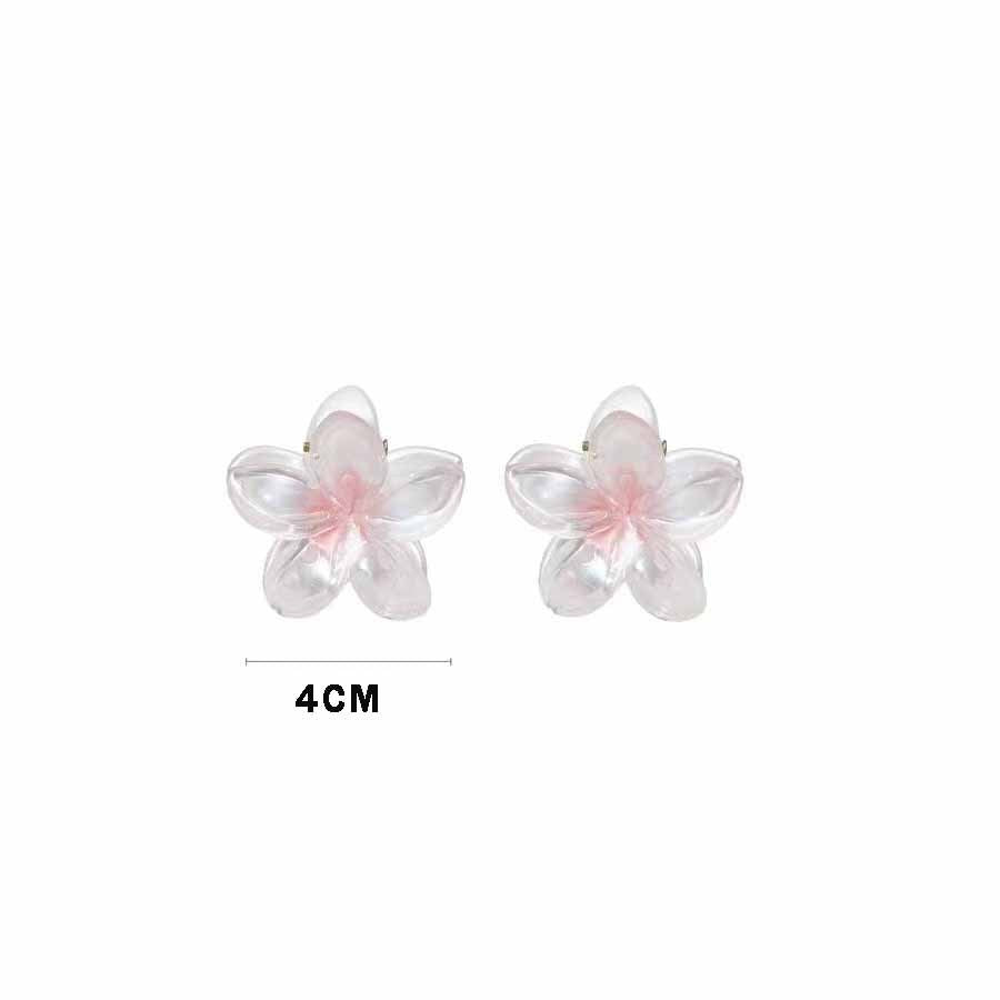 Wholesale Large 8CM Gradient Color Plumeria Flower Hairpin