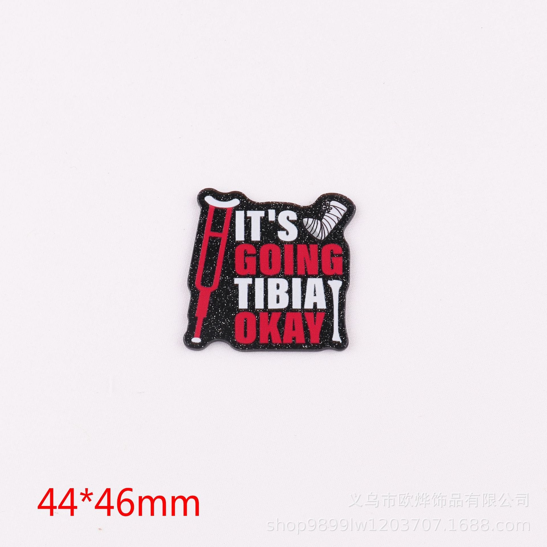 Wholesale 10PCS FlatBack Acrylic Pin Cute DIY Patch Accessories