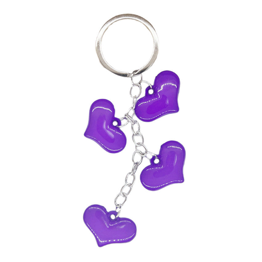 Keychain de corazón acrílico de San Valentín al por mayor
