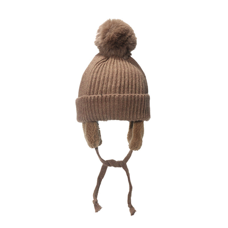Wholesale Winter Children's Knitted Woolen Hats and Ear Protection Hats