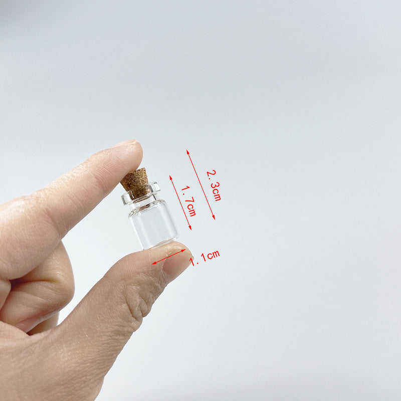 Wholesale dollhouse dollhouse Mini Pocket Toy Accessories Artificial Scene Ornaments Miniature Glass Small Bottle