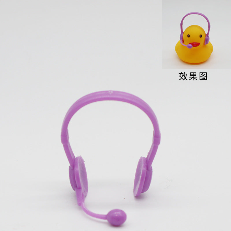 Wholesale 100pcs/pack small duck toy hat accessories