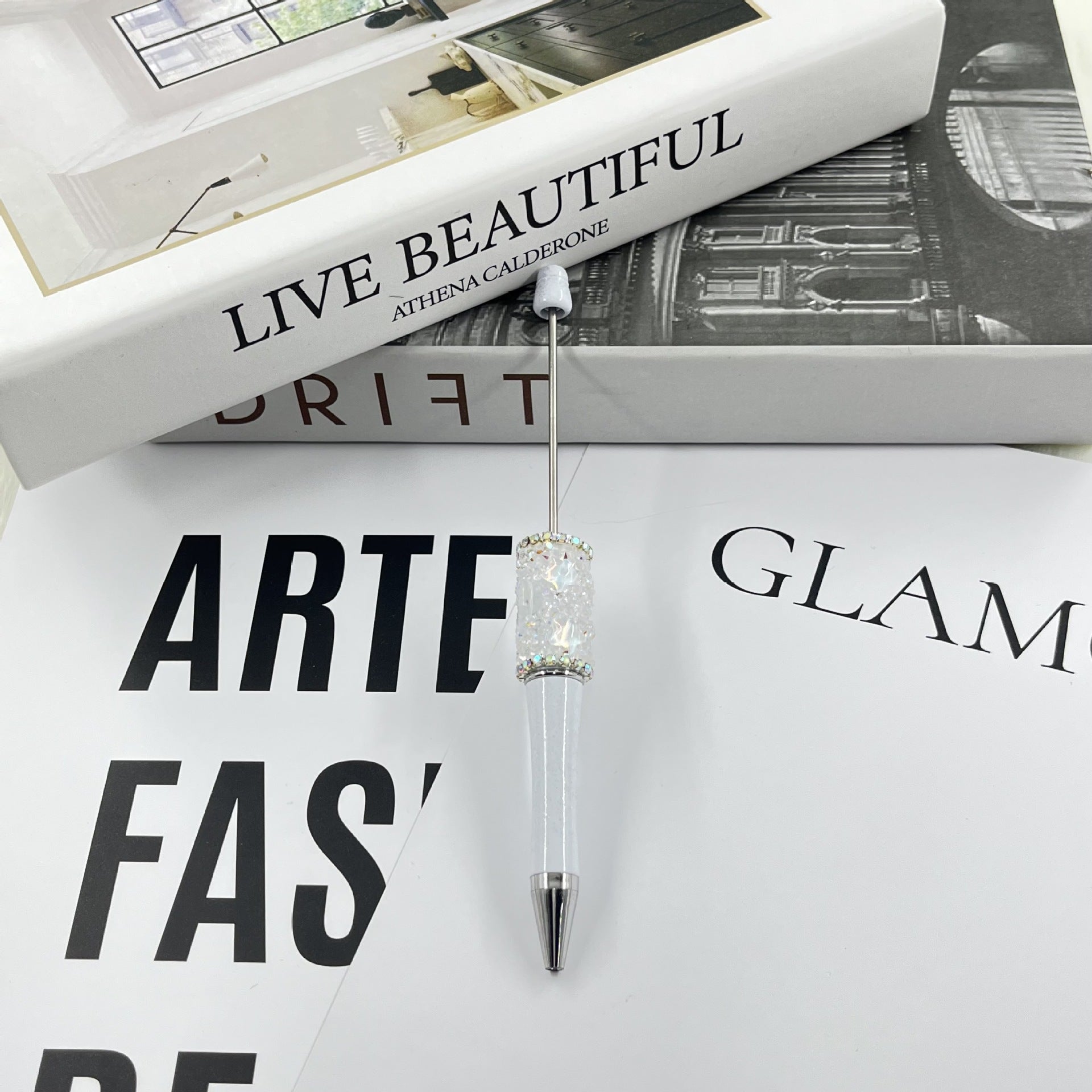 Wholesale 5pcs Sugar Star and Moon Fancy Beadable Pens