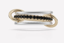 Wholesale Interlocking Stacking Rings Micro-Encrusted Fully Hand-Polished Classy Jewelry
