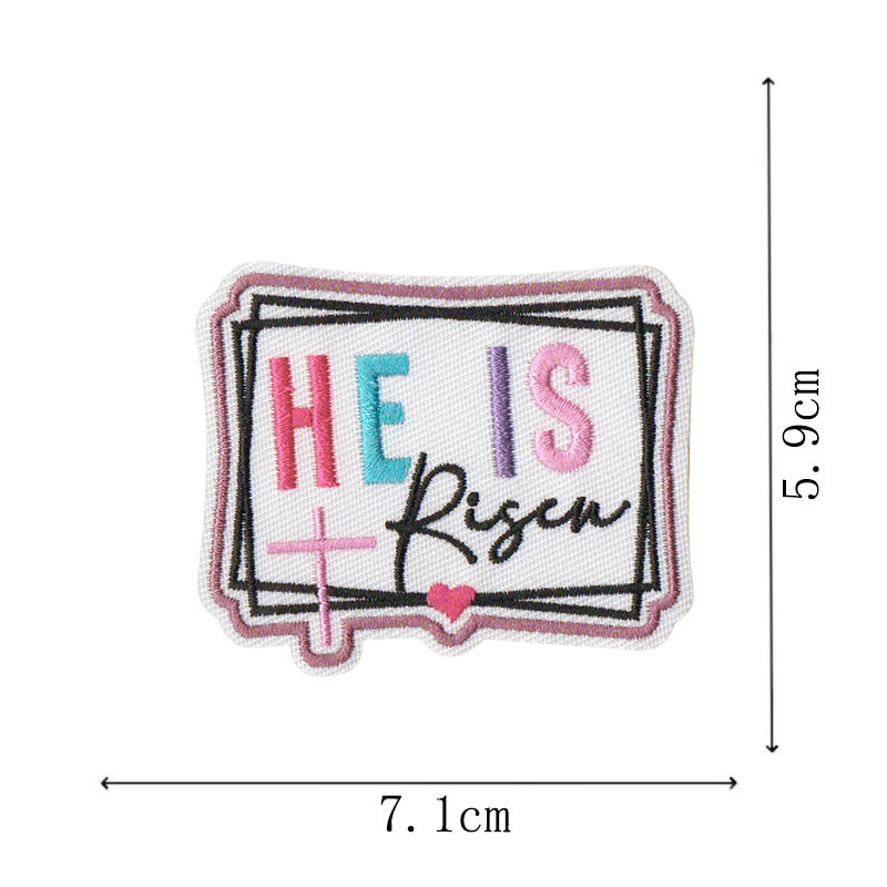 Wholesale  Bible Cloth Embroidery  DIY Patches