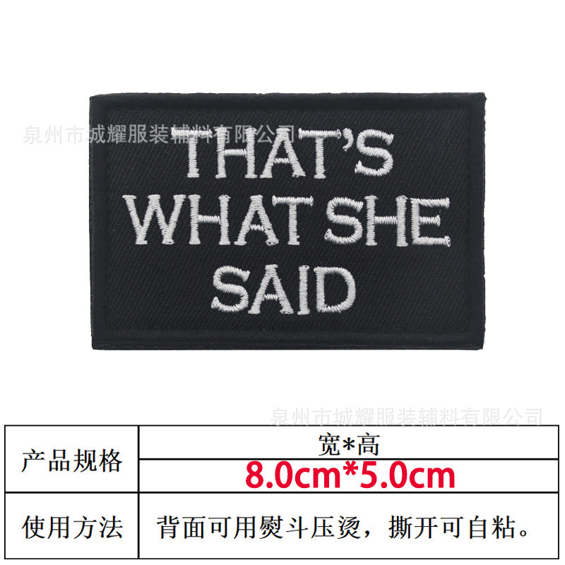 Wholesale English Letter Fabric Patches Custom-Made World Flag Patches