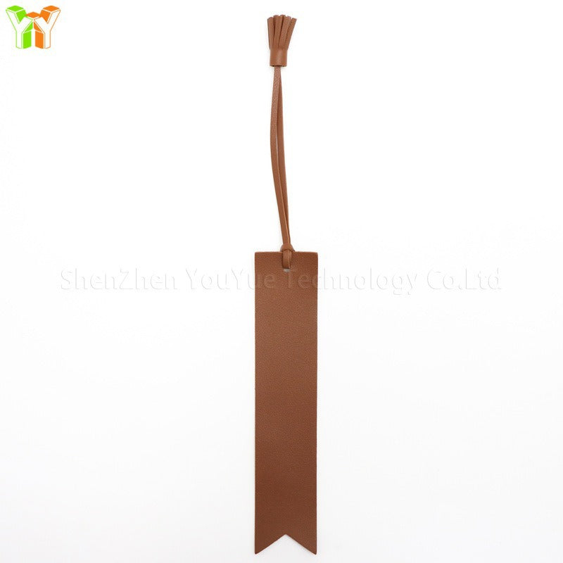 Wholesale  leather tassel bookmark