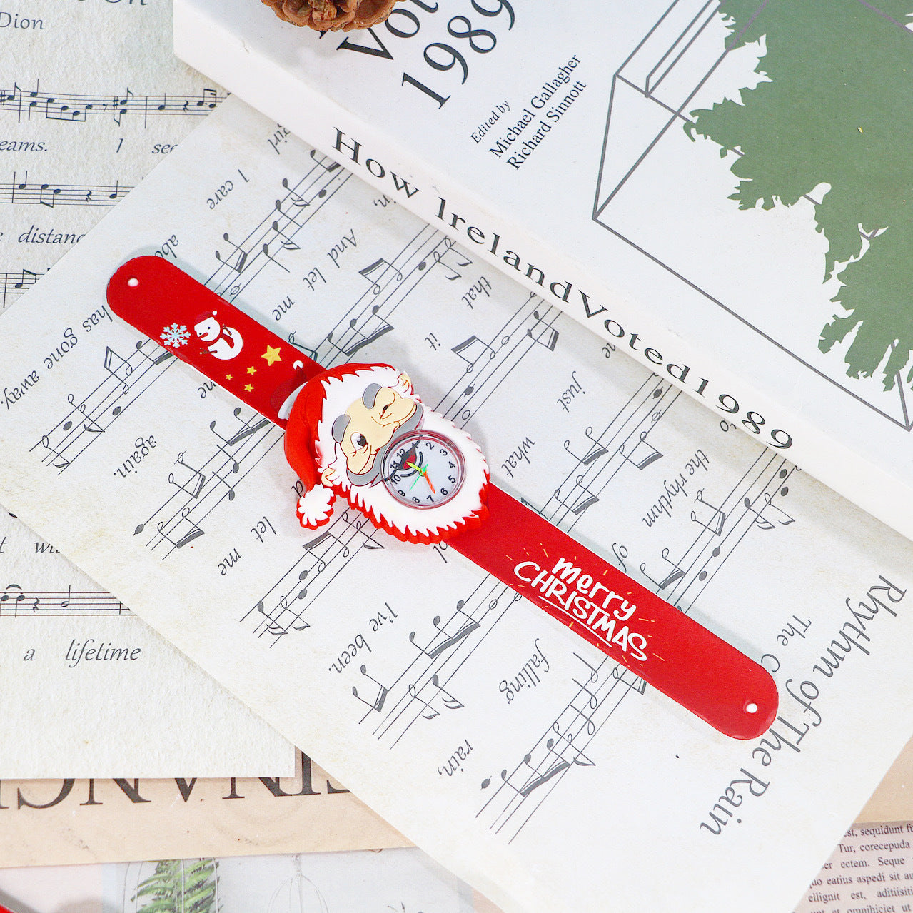 Wholesale Children's Toys Snap Ring Quartz PVC Watch