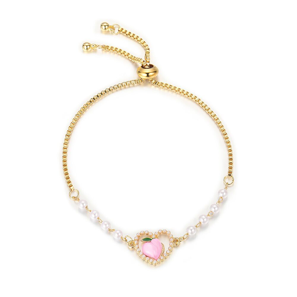 Wholesale Alloy Heart Heart Bracelet