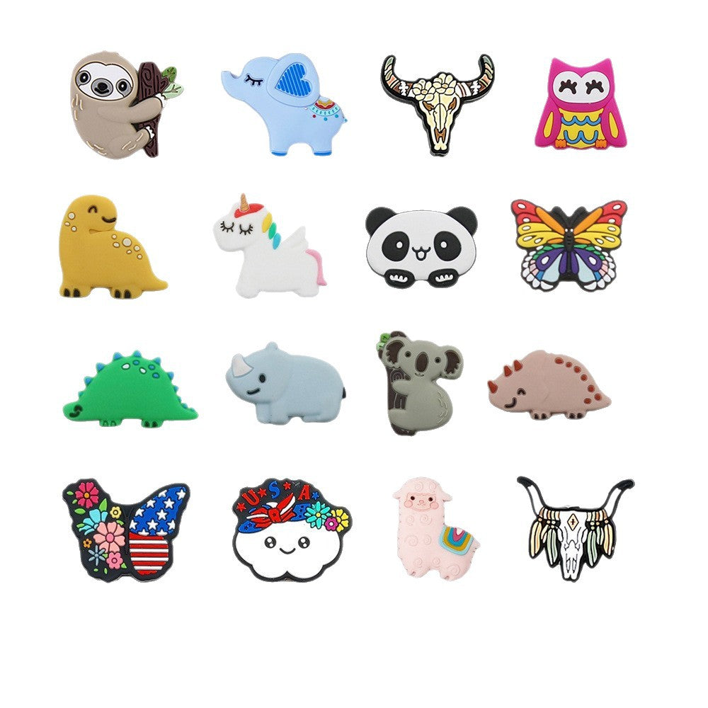 Wholesale 20pcs  Cartoon Focus Animal Beads  Focal Beads