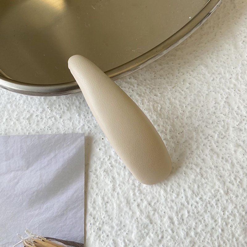 Wholesale Smiley Face Hollow Water Drop Hair Clip