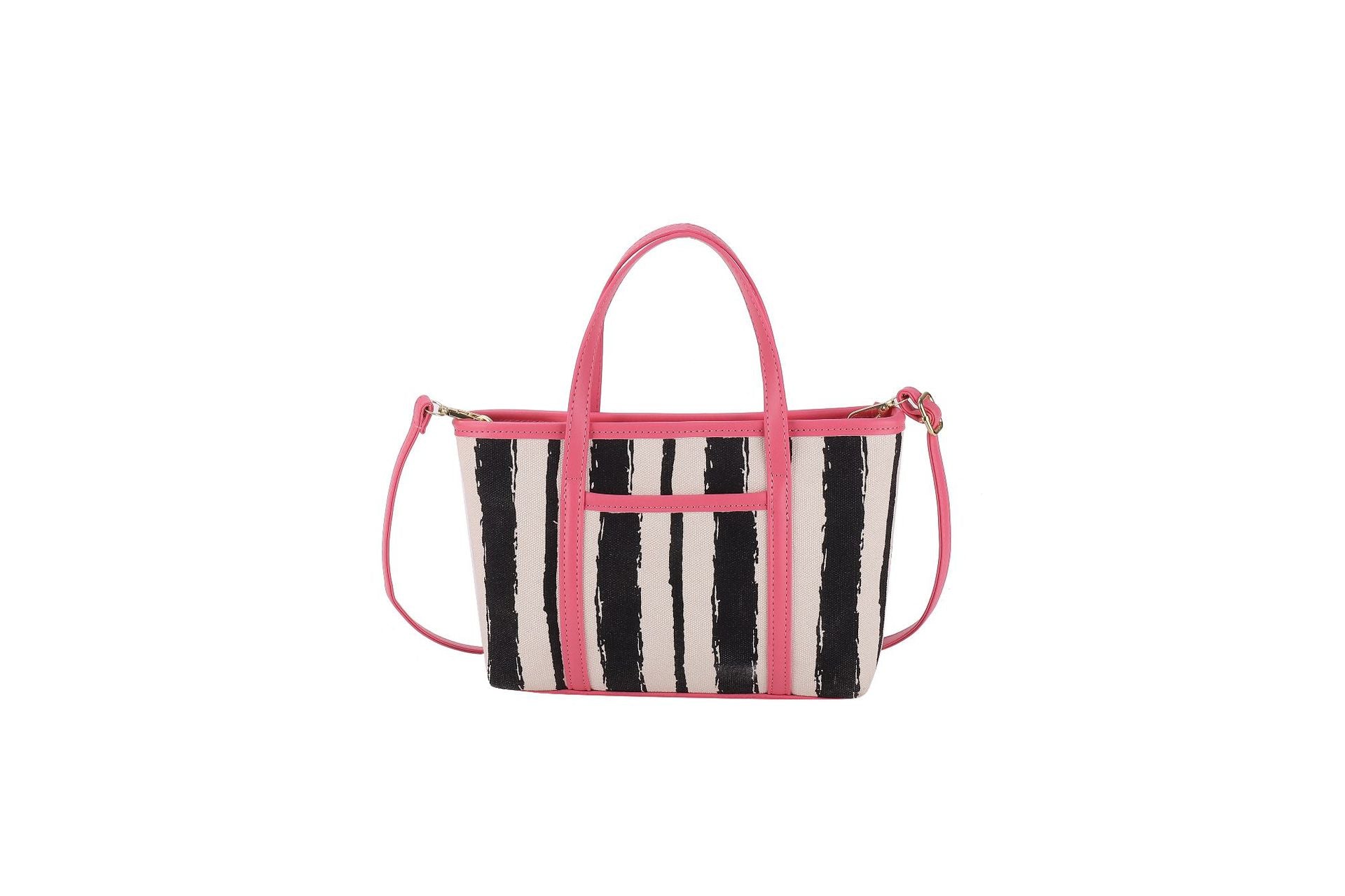 Wholesale PU 2023 Summer New Large Capacity Striped Shoulder Bag