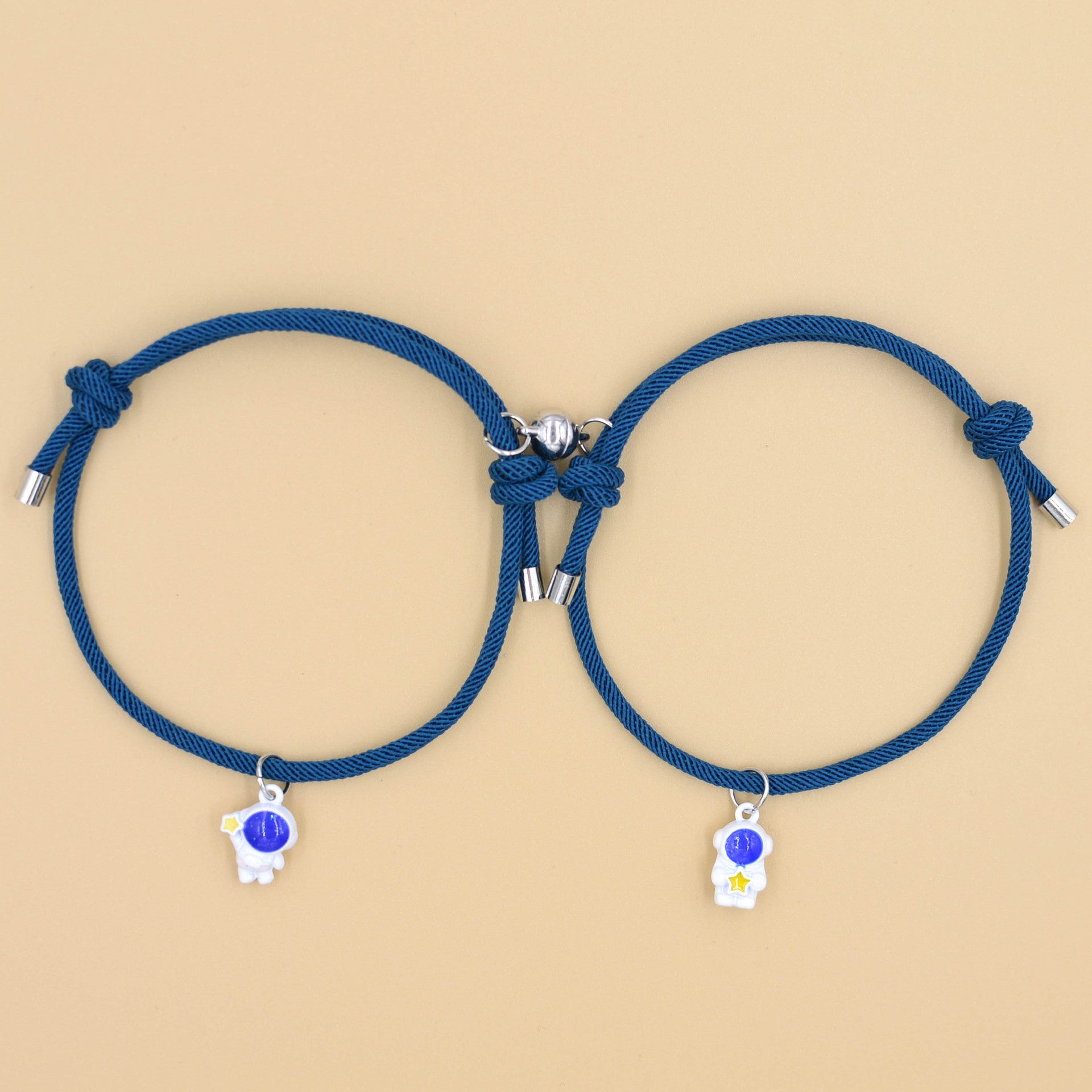 Wholesale Colorful astronaut couple commemorative bracelet