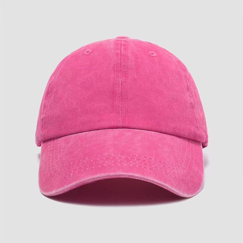 Wholesale Wholesale vintage embroidered logo distressed soft top cap