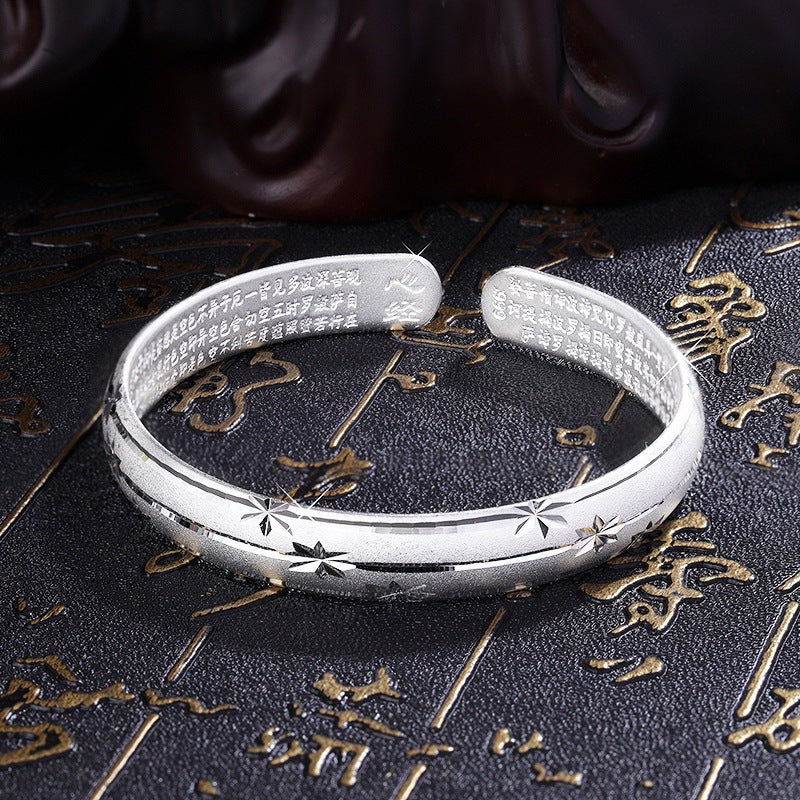 Wholesale Silver Plated Gypsophila Copper Bracelet