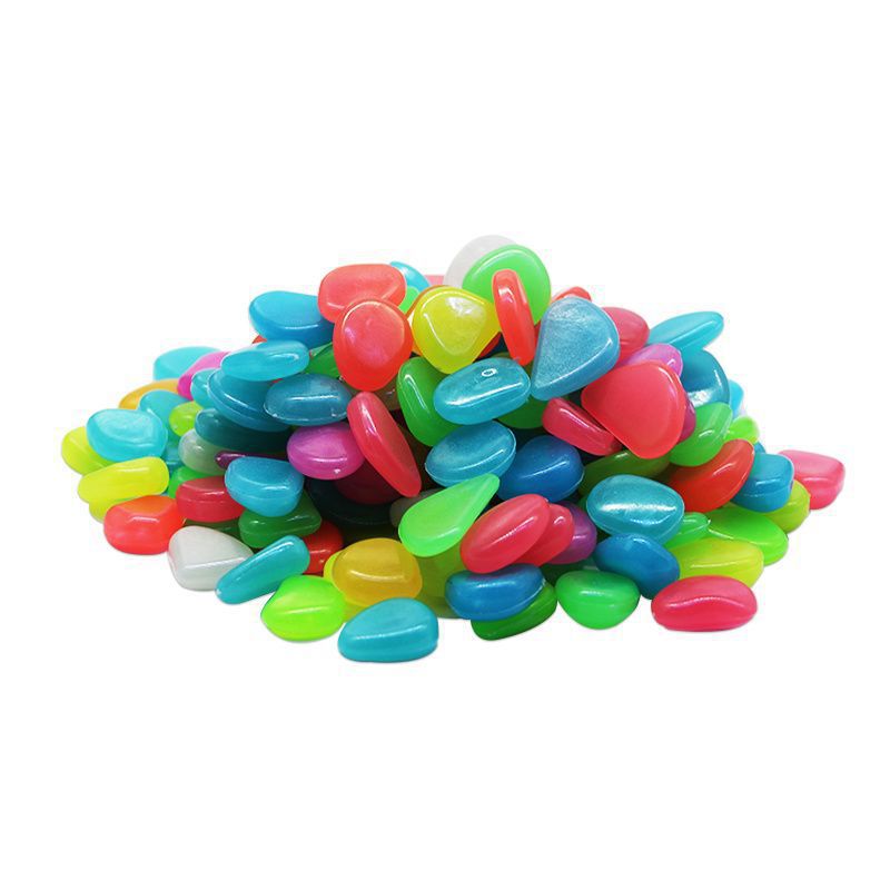 Wholesale 10PCS Fish Tank Decoration Fluorescent Stones