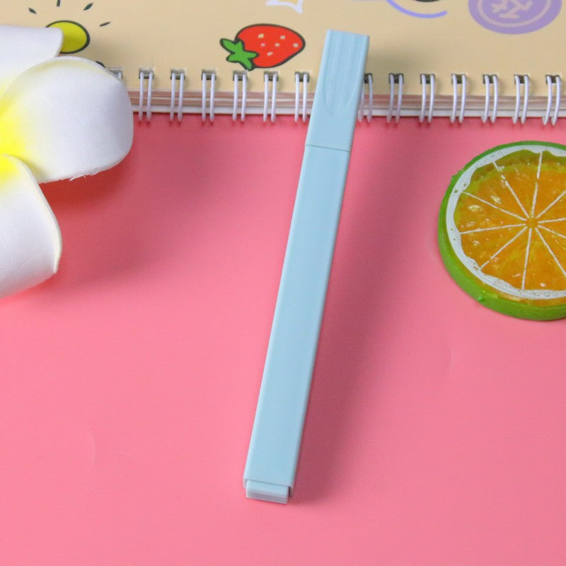 Wholesale Color Pole Fluorescent Plastic Ledger Stroke Key Marker Pen