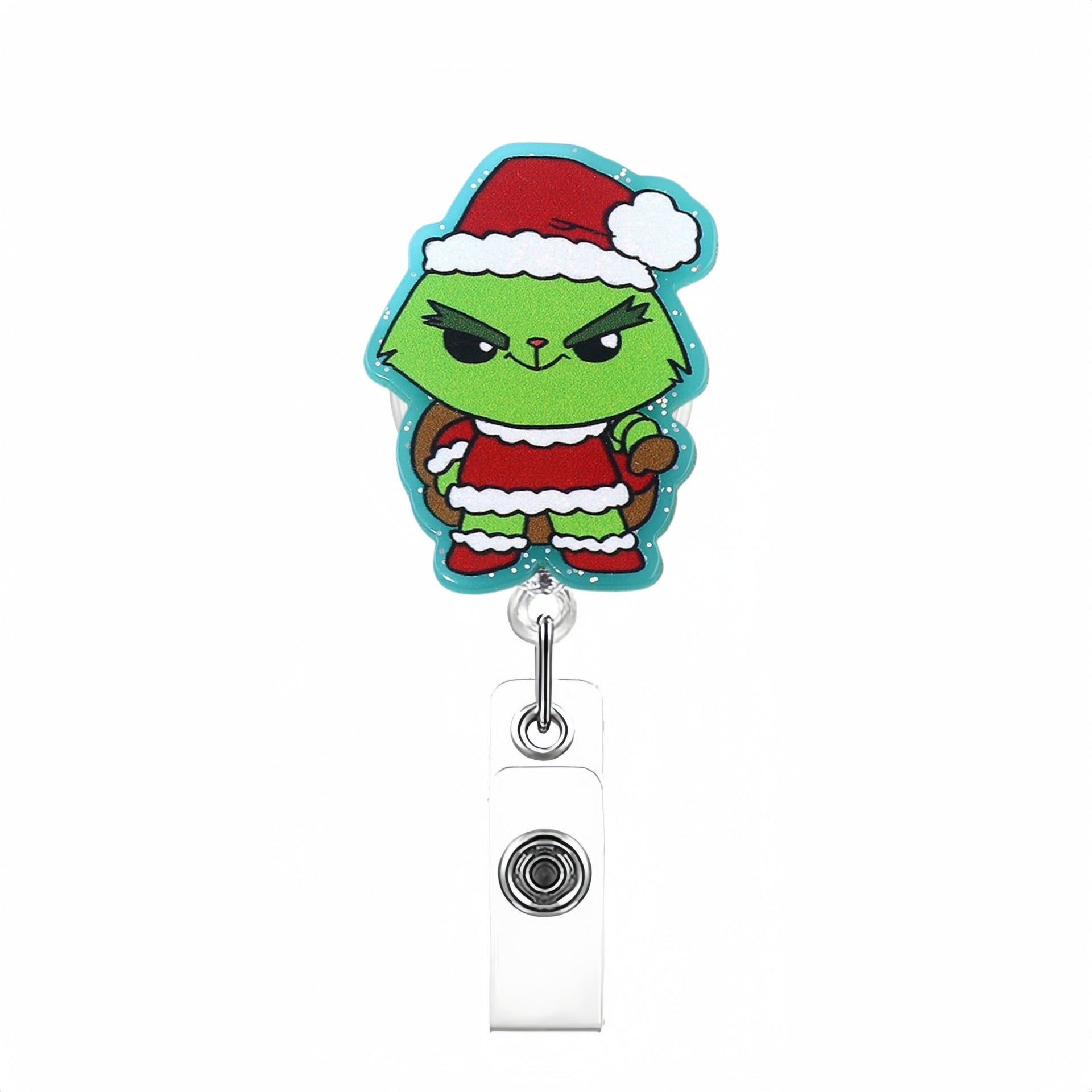 Wholesale Funny Christmas Tree Badge Reels