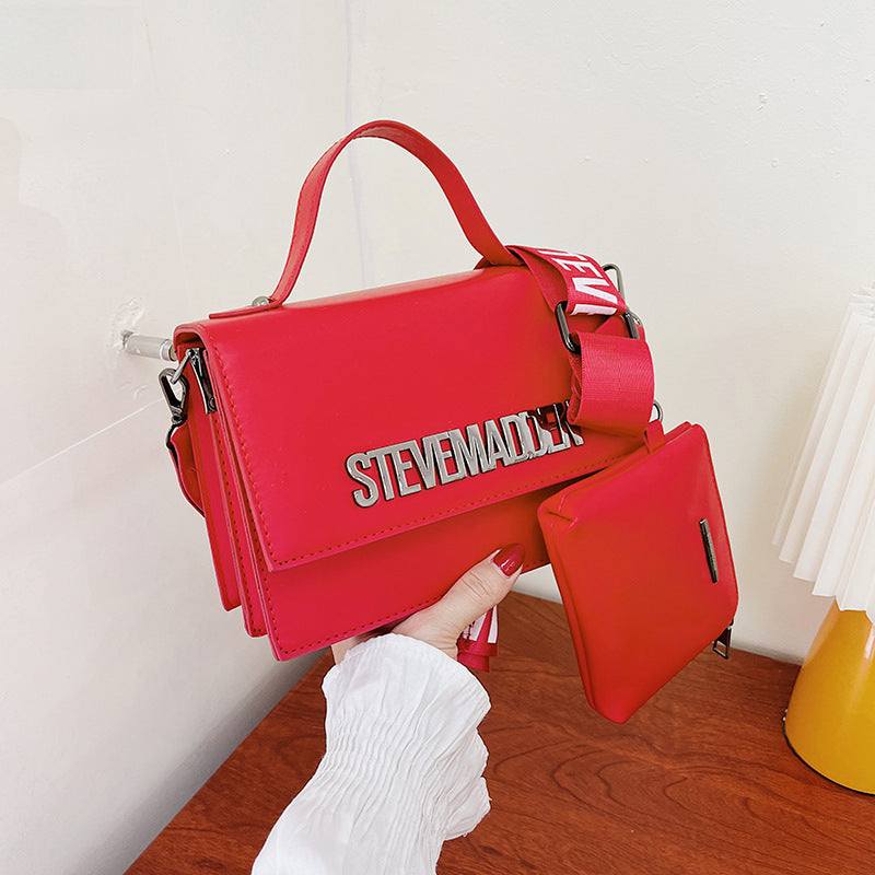 Wholesale Letter Shaped Small Square Bag Handbag Single Shoulder Crossbody Bag