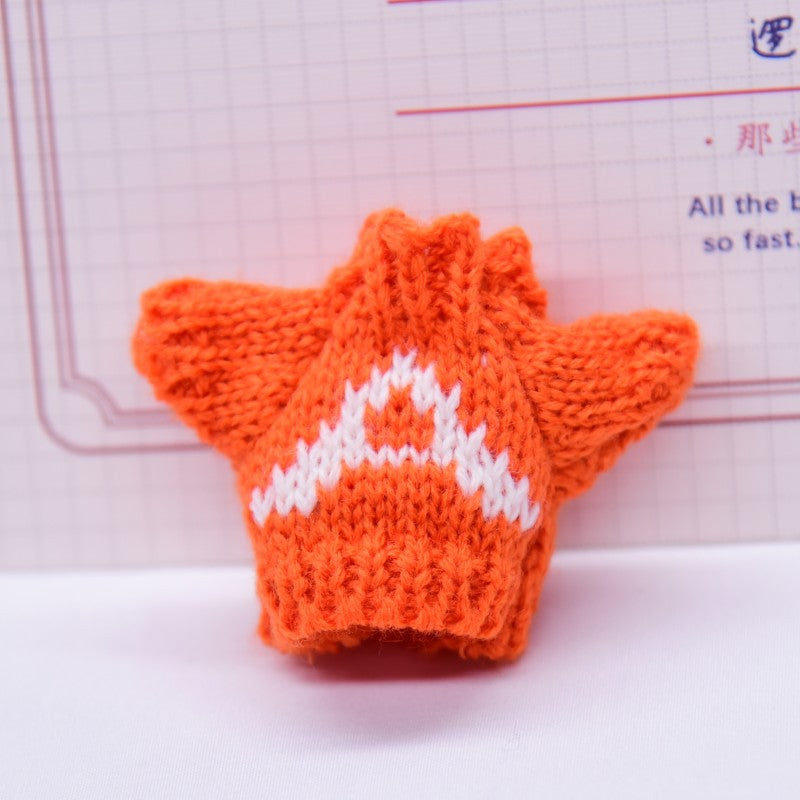 Wholesale Wholesale 10cm Handdog Doll Replacement Clothes Sweater Toy Cotton Doll Accessories Finished Dress-up Accessories