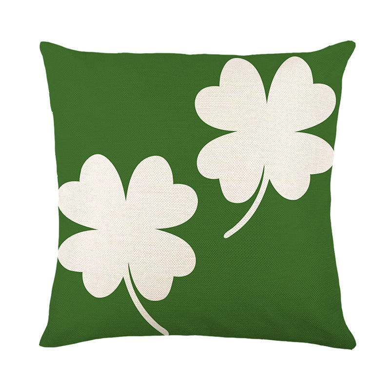 Wholesale of Green St. Patrick's Day Polyester Pillow Covers