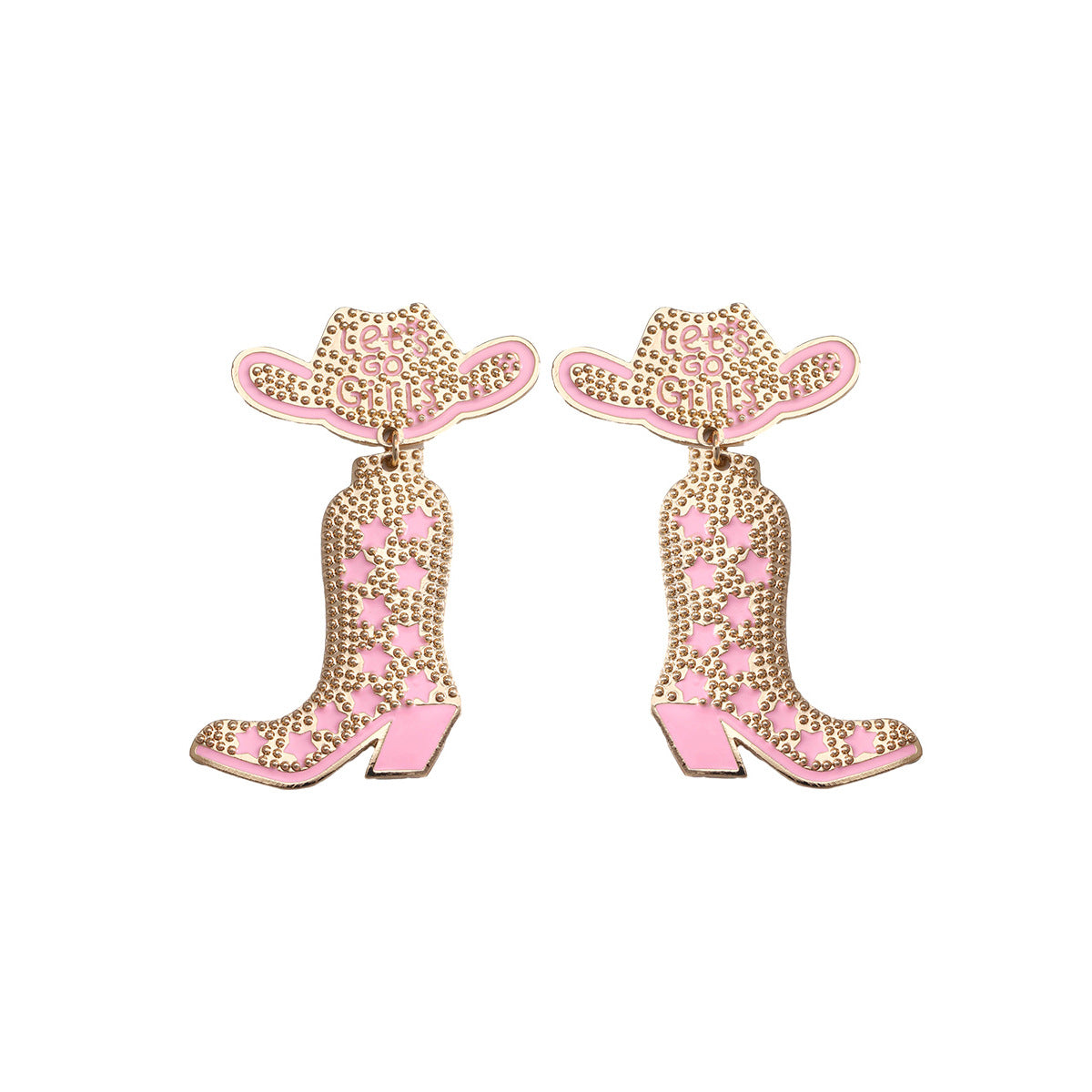 Wholesale Western Cowboy Hats, Boots, Alloy Earrings