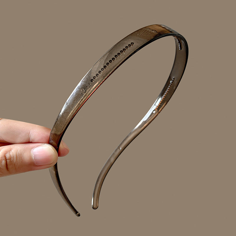 Wholesale Retro simple French style all-match outdoor face washing sponge headband for women