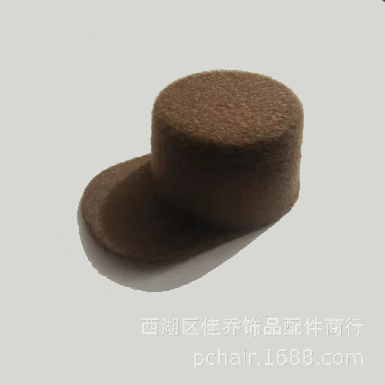 Wholesale Mini flannel baseball cap doll props small size peaked cap diy headwear hairpin accessories decorative cap