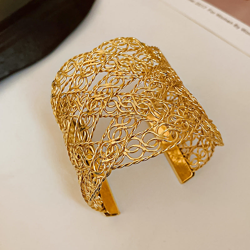 Wholesale Alloy Open Bracelet