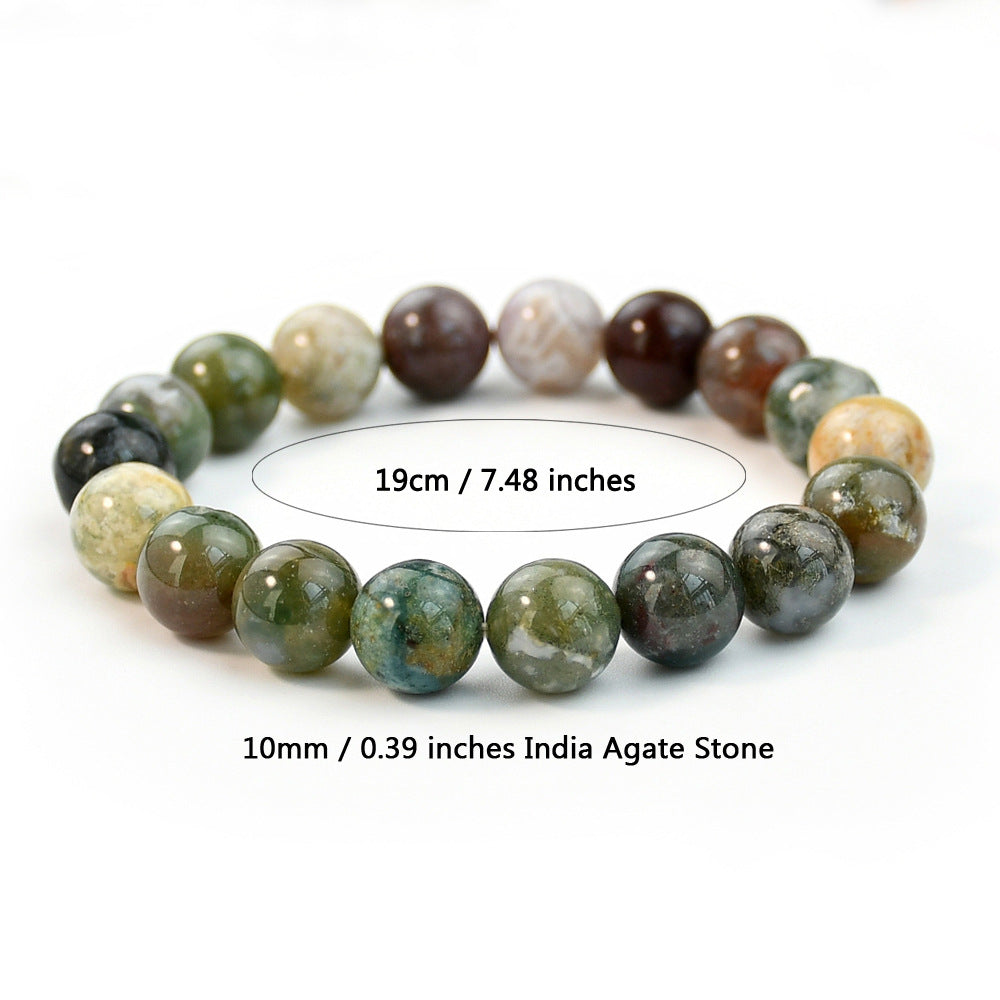 Wholesale of New Chinese Style Colorful Natural Stone Beaded Bracelets