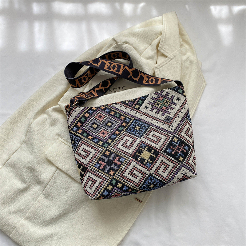 Wholesale Polyester Ethnic Messenger Bag