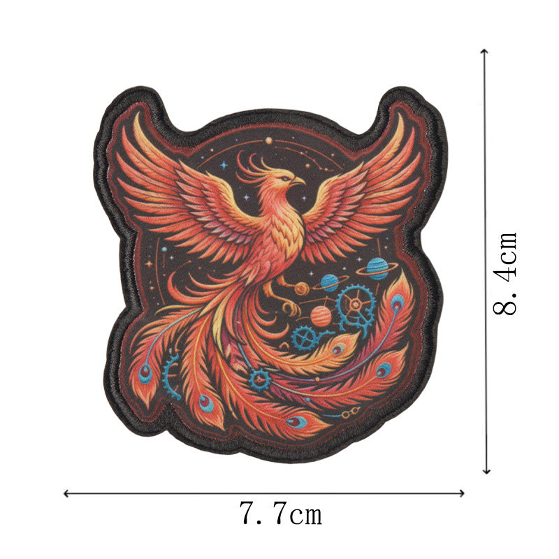 Wholesale Punk sy Iron On Embroidered Patches Set Of 9 Decorative Designs For ets Backpacks And Tactical Gear