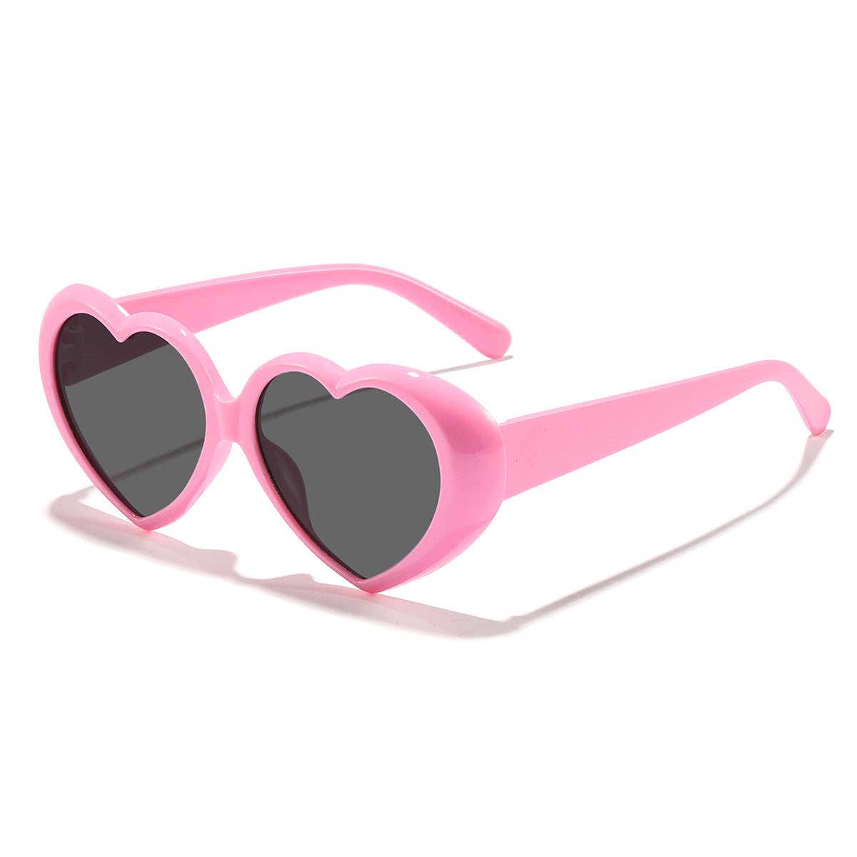 Wholesale Valentine's Day large frame peach heart fashion sunglasses Internet celebrity seaside vacation sun protection Sunglasses
