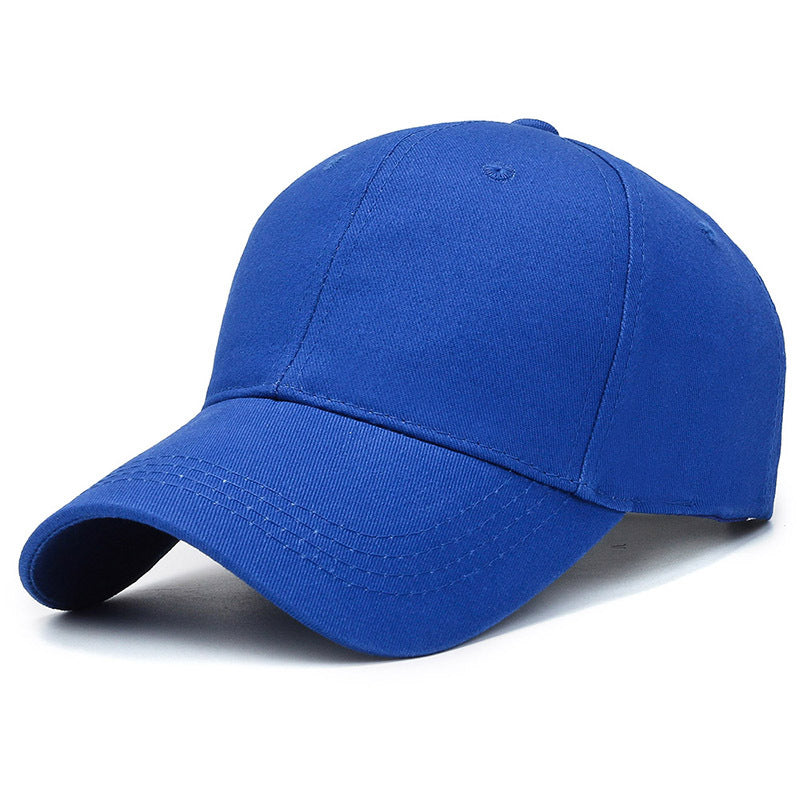 Wholesale Cotton Hard Top Solid Color Light Board Baseball Cap