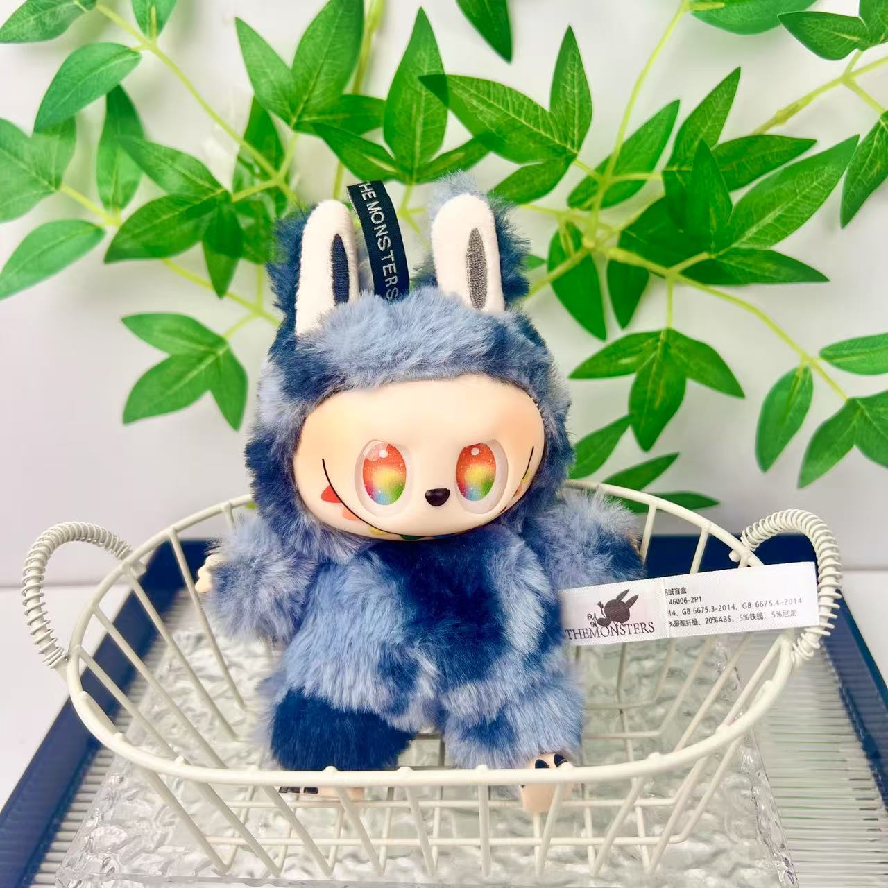 Wholesale Cute Cartoon Plush Monster Keychain