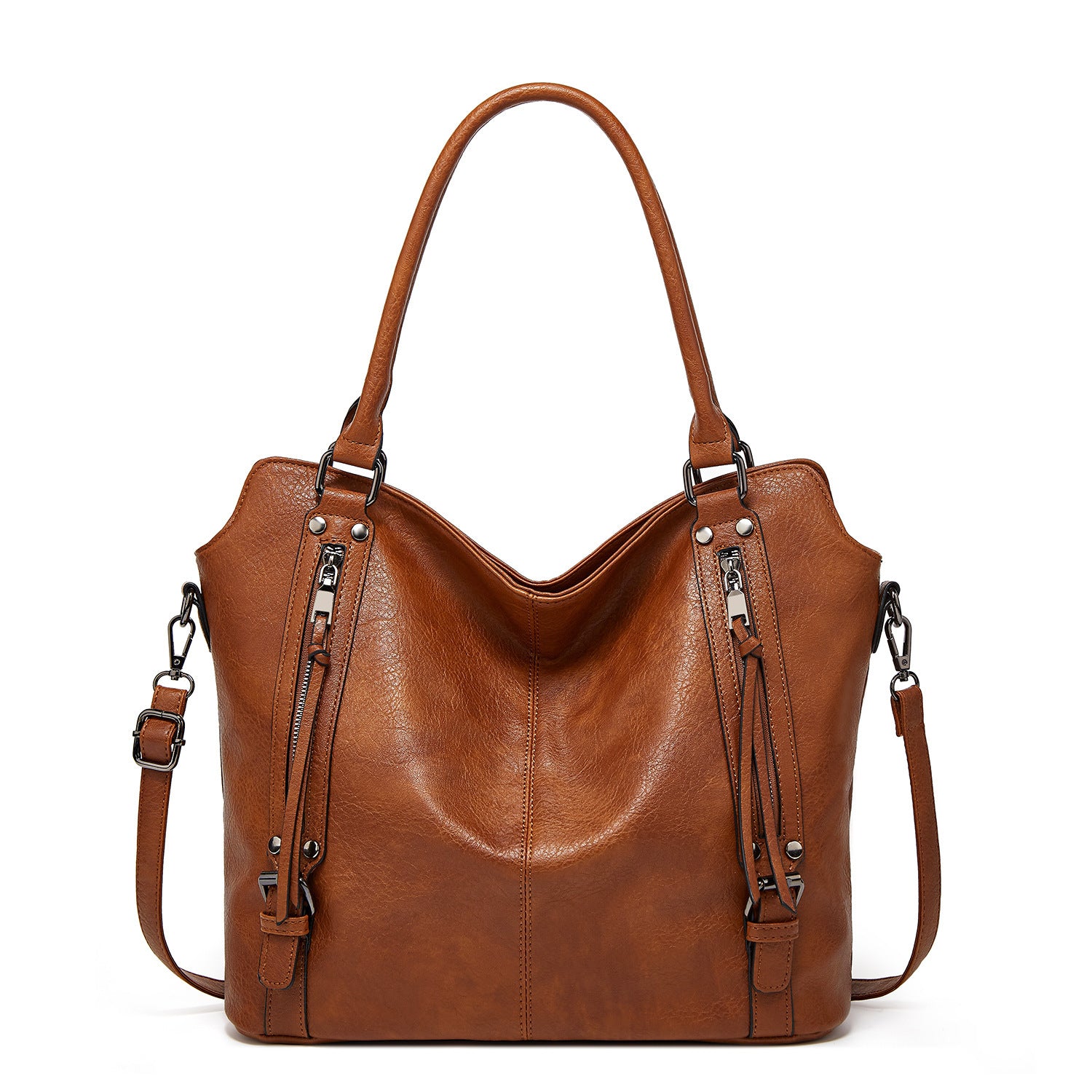 Wholesale Soft Leather Large Capacity Tote Bags, Single Shoulder Crossbody Bags