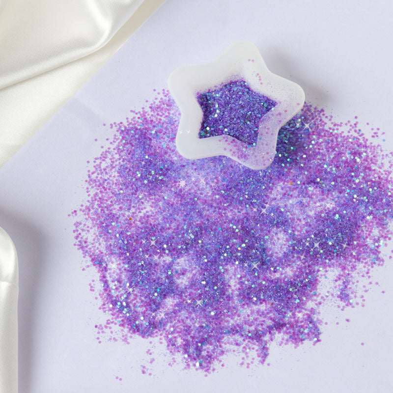 Wholesale 24 Color Gradient Glitter Crystal Dropper Filling Material