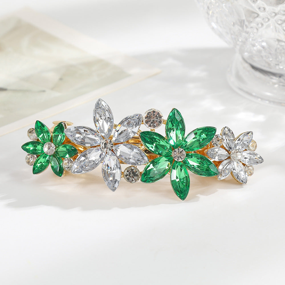 Wholesale Alloy Elegant Medium Spring Clip Hairpin