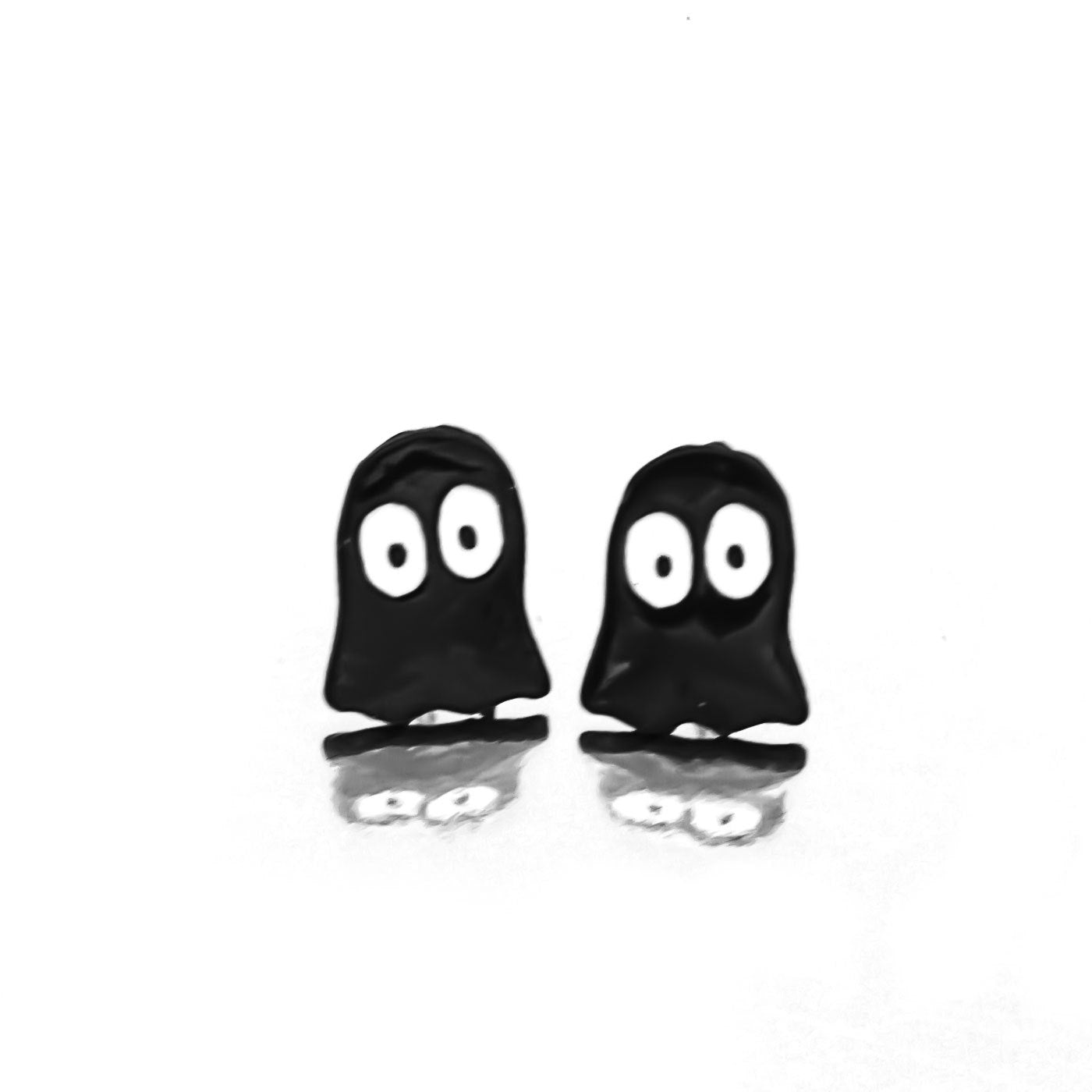 Wholesale   Web Pumpkin Stud Earrings Trendy Rhinestone Cartoon Jewelry Accessory For Party Gift