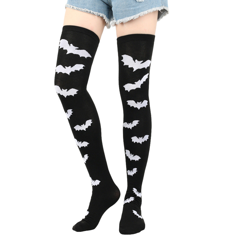 Wholesale Halloween Bat Bloody Skull Stockings