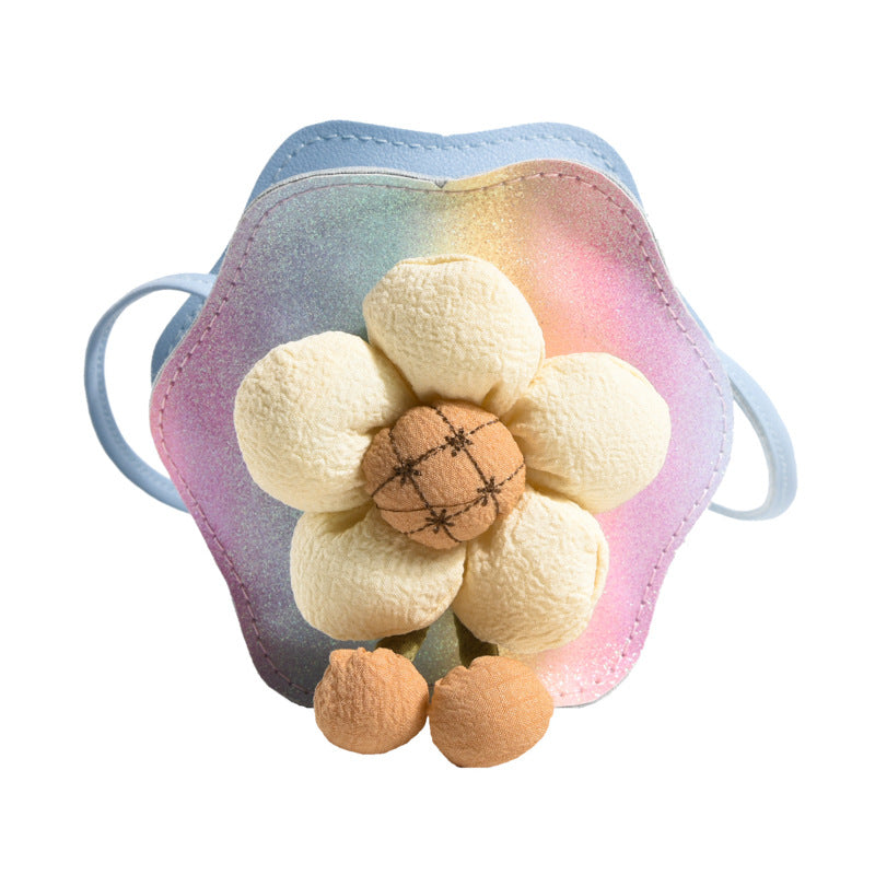 Al por mayor lindo bolso para niños de hombro de flores al por mayor