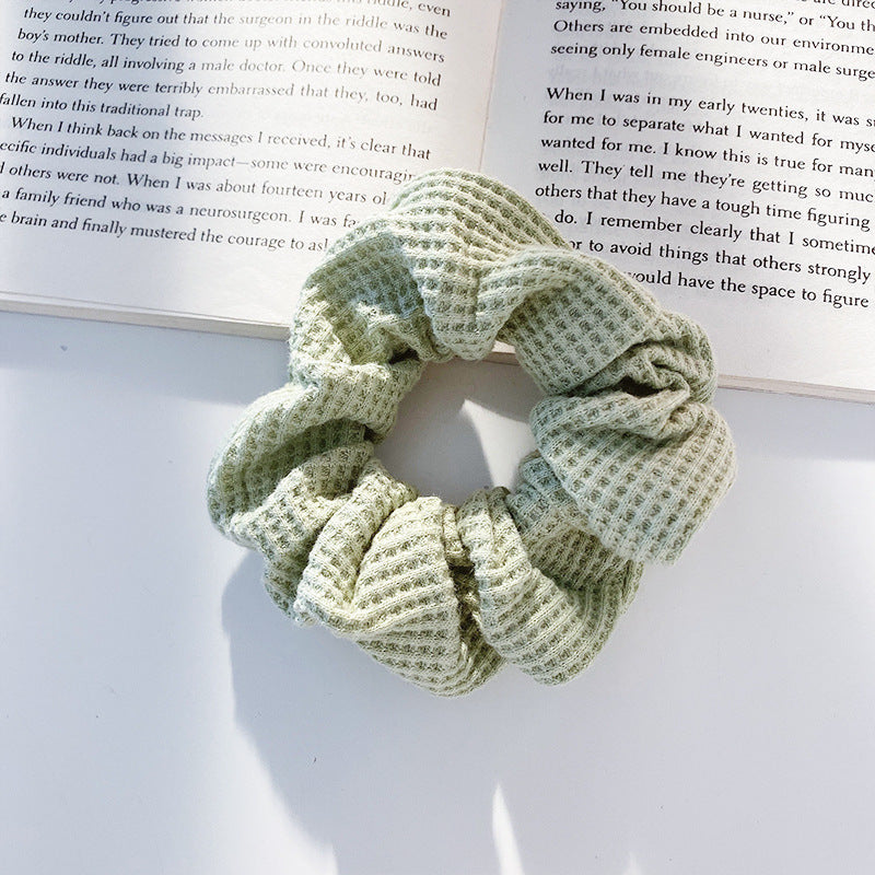 Wholesale Hair Art Plaid Hair Ties