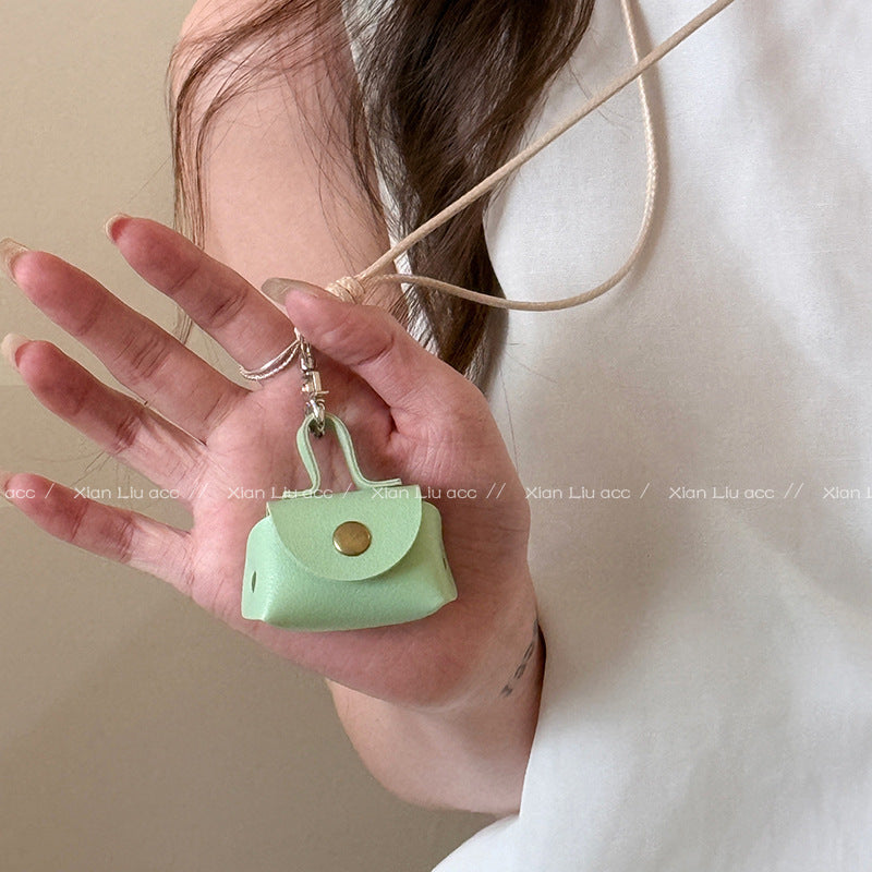 Wholesale Key Bag Coin Purse Necklace Leather Vintage Halter Sweater Chain