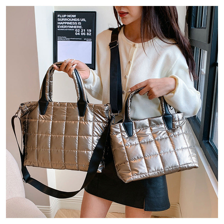 Wholesale PU Autumn and Winter Single Shoulder Crossbody Tote Bag