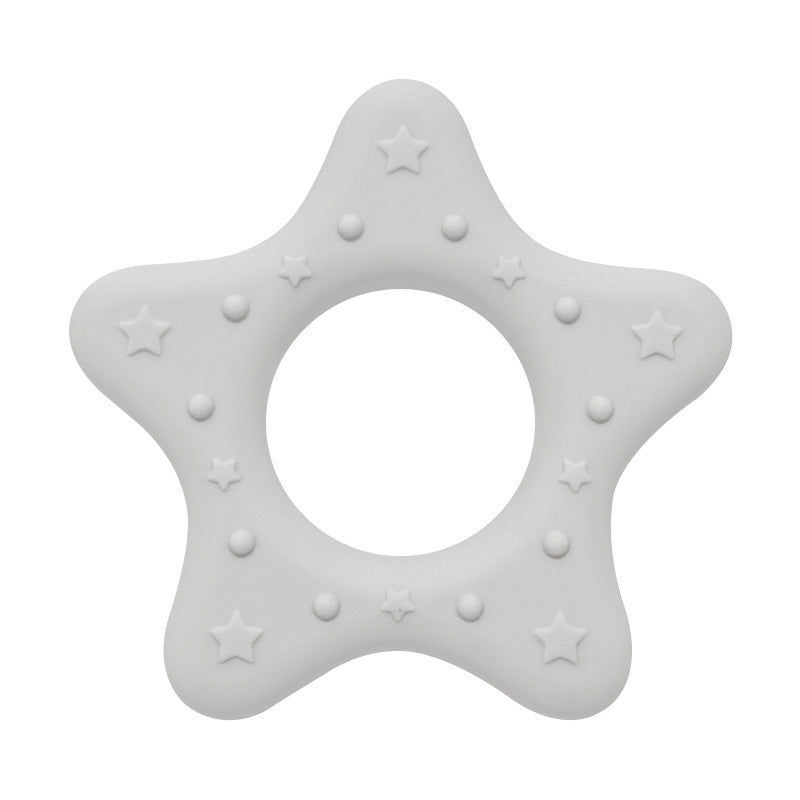 Wholesale 10pcs Colorful pentagram straight hole Focal Beads