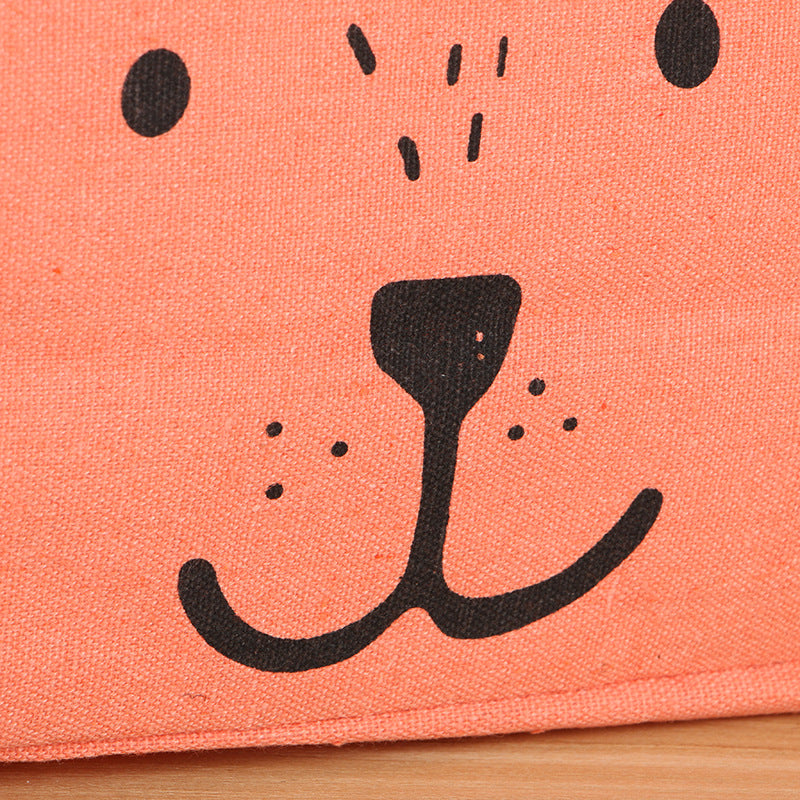 Wholesale Canvas Cartoon Large Capacity Dirty Clothes Basket