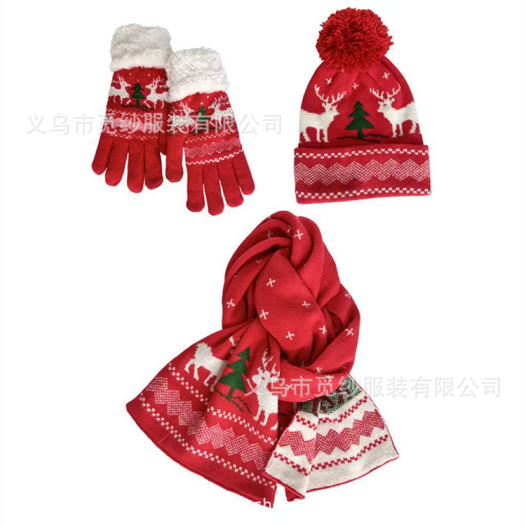 Wholesale Christmas Warm Winter Accessory Set