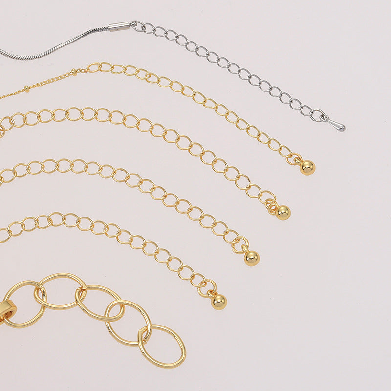 Wholesale DIY Metal Multi-layer Cuban Chain Stacked Sweater Chain